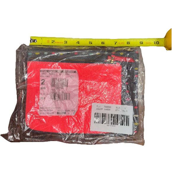 NWT Y2K Fossil Keely Double Pouch - Dot - Picture 3 of 3